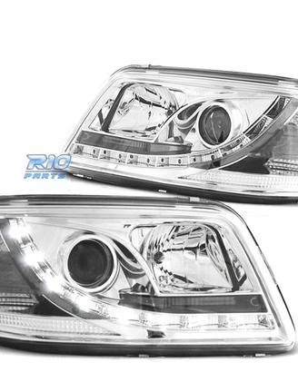 FARI PER VOLKSWAGEN VW T5 03-09 DAYLIGHT CROMATI
