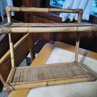 piccola mensola a 2 ripiani