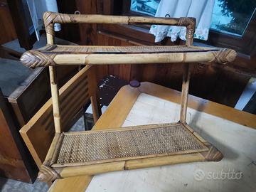 piccola mensola a 2 ripiani