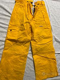Pantaloni sci snowboard 8 anni
