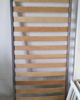 Rete a doghe singola con materasso 