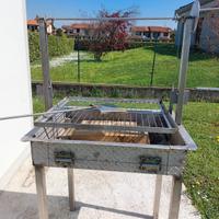 barbecue professionale acciaio inox