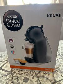 macchina da caffè KRUPS PICCOLO KP100B10 NESCAFè NESTLè DOLCE GUSTO  ANTRACITE (usata)