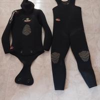 MUTA APNEA/SUB BEUCHAT 7mm 2 PEZZI