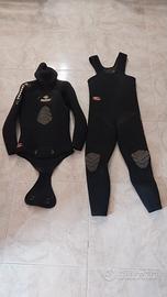 MUTA APNEA/SUB BEUCHAT 7mm 2 PEZZI