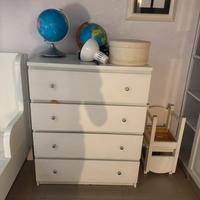 Cassettiera ikea bianca