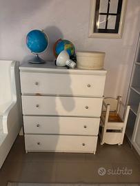 Cassettiera ikea bianca