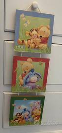 Quadretti legno winnie the pooh