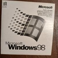 Windows 98 con manuale e product key