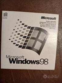 Windows 98 con manuale e product key