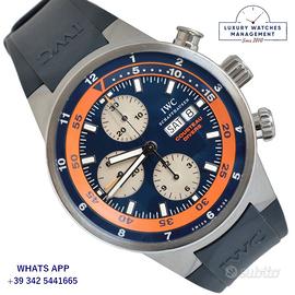 IWC Aquatimer IW378101 chronograph Cousteau Divers