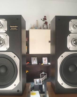Technics SB-3650, diffusori a tre vie