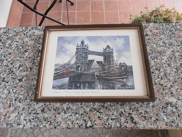 London - tower bridge and the thames