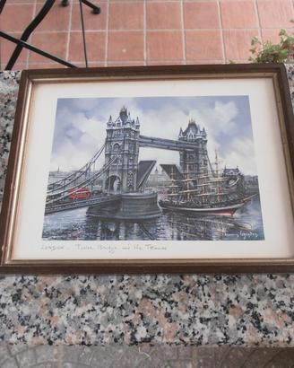 London - tower bridge and the thames