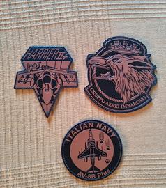 Set patch in pelle Grupaer AV-8B Harrier II