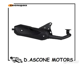 Marmitta SILENT PRO BLACK per Motori MINARELLI ORI