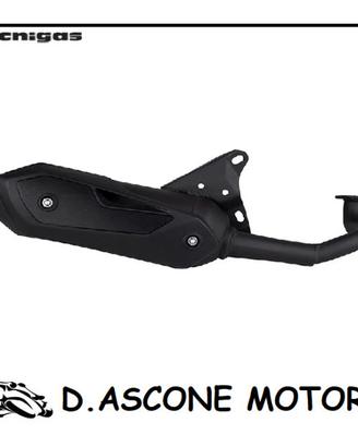 Marmitta SILENT PRO BLACK per Motori MINARELLI ORI