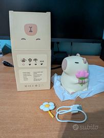 Lampada capibara morbida nuova