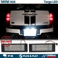 Placche Luci Targa Led MINI Clubvan Clubman R55