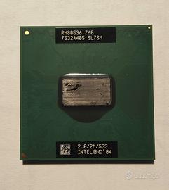 CPU INTEL Pentium M760 2.0GHz - SL7SM