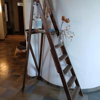 Scala vintage legno degli anni '40