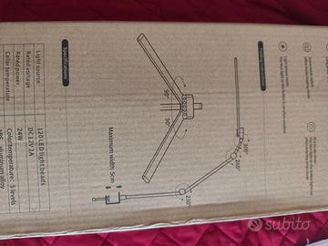 Lampada a led da tavolo