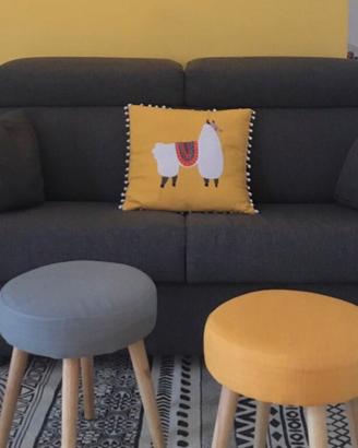 Divano 2 posti XL (195 cm) – pari al nuovo