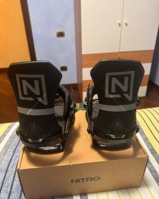Attacchi snowboard nitro team pro