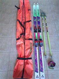 Sci-attacchi-racchette e custodia