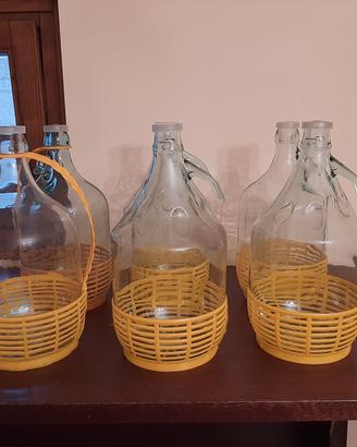 6 Dama vetro da 5lt