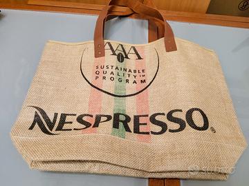 Nespresso borsa juta