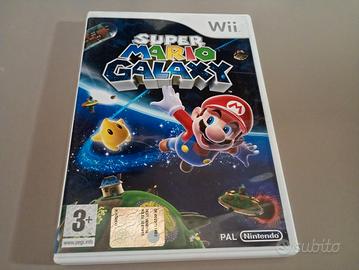 gioco Nintendo wii super Mario galaxy ITALIANO 