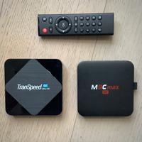 2 Smart Box TV Bqeel e TranSpeed 4 e 6k Ultra HD