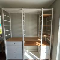 Armadio Elvarli Ikea 205x55x216