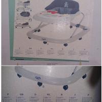 Girello Babideal gioco elettronico e passeggino 70