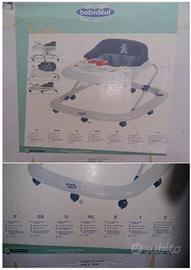 Girello Babideal gioco elettronico e passeggino 70