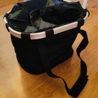 Foldable front basket for Bikes