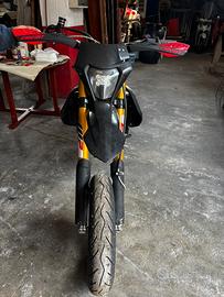 Husquarna fs450 2017 nera akrapovic