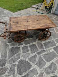 carretto antico, fine 800