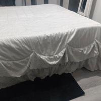 trapunta matrimoniale bianca