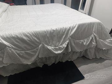 trapunta matrimoniale bianca