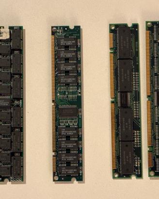 Lotto RAM Vintage 90s - SIMM 72 Pin & SDRAM 168