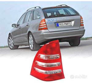 FANALE SINISTRO MERCEDES CLASSE C W203 SW 00-04 BI