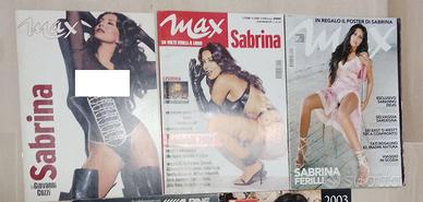 LOTTO Max Sabrina FERILLI 2 calendari + 3 riviste