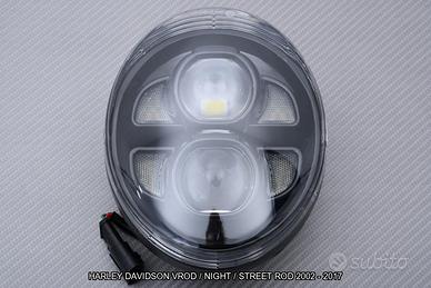 Fanale anteriore LED HARLEY DAVIDSON VROD 2002-17