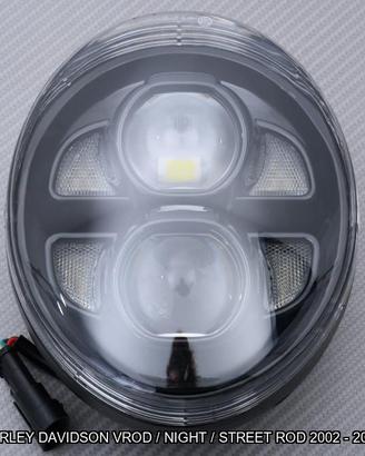 Fanale anteriore LED HARLEY DAVIDSON VROD 2002-17