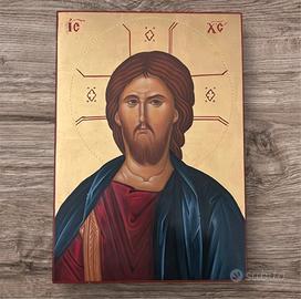 Icona in Foglia Oro Gesù