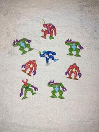 Lotto Exogini 1997 - 7 Alien Figurines