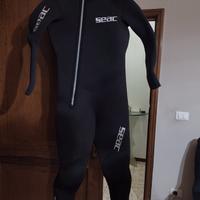 muta subacquea 7mm seac classe B 