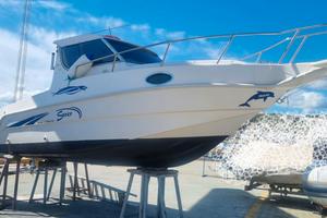 Saver Manta 21 Fisher + 150hp Mercury+ 9.9Mercury